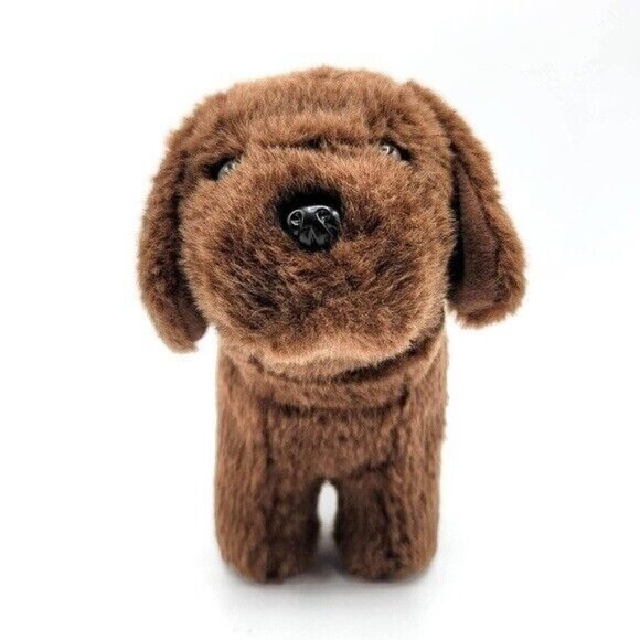 American Girl Pet Chocolate Chip Lab Retriever Dog Plush Brown 7" 2011 T6595 - Picture 3 of 11